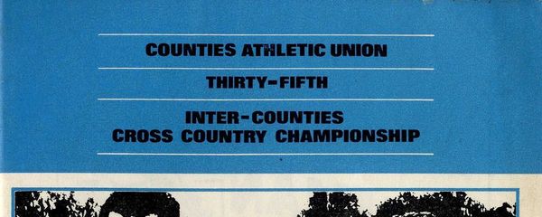 Inter-Counties Cross-Country Championship Programme 1967