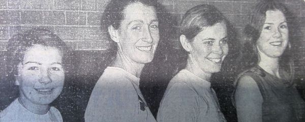 The smiling faces of Julie Halfpenny, Barbara Banks, Margaret Ashcroft and Sue Lloyd, champion members of Wallasey Athletic Club.