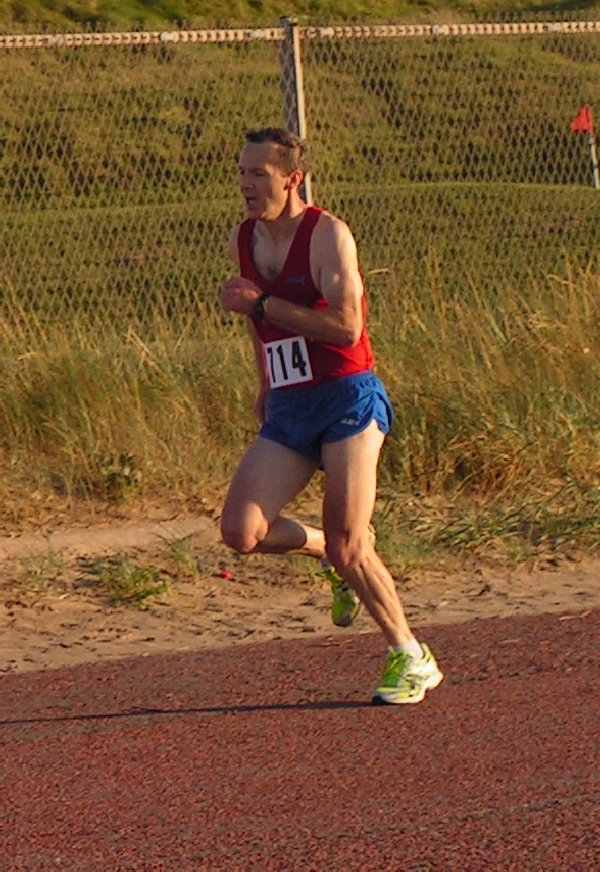 Mike Stanley at the seaside run in 2007