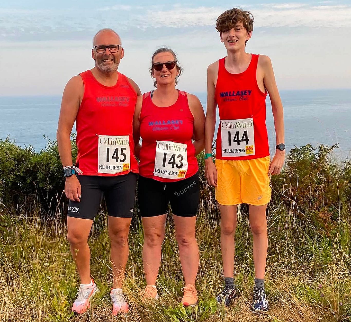 Phil, Caet and Patrick Cuthbert