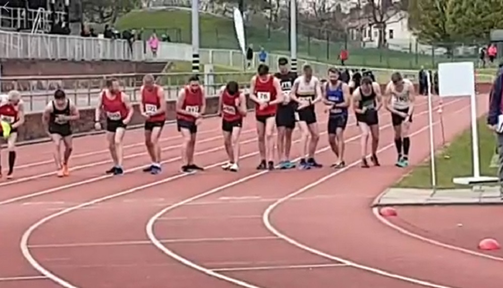 Start of the mile