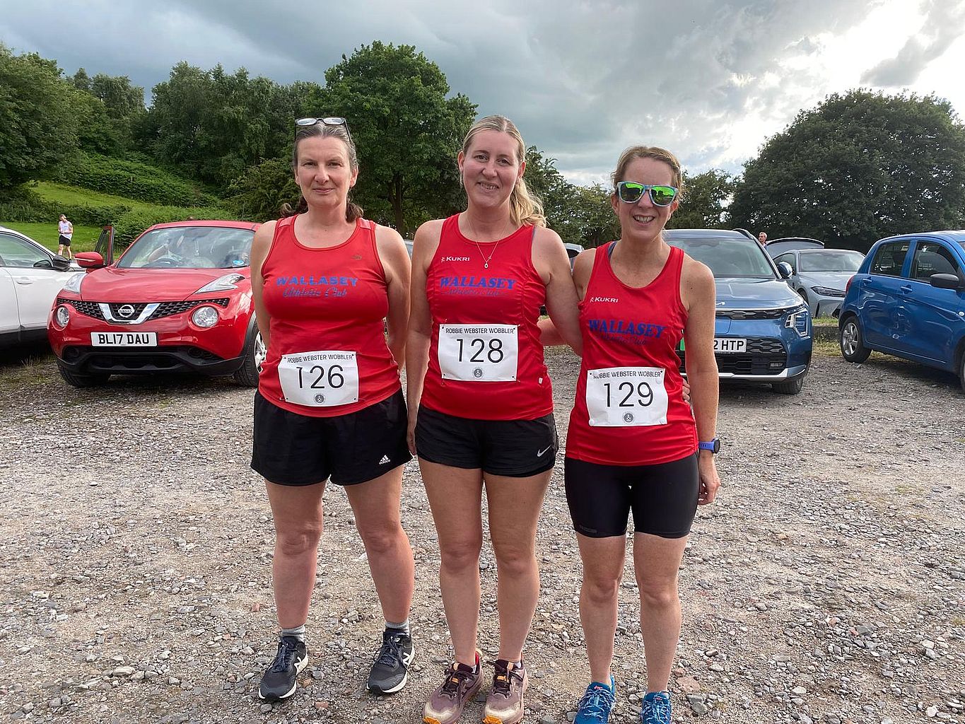 Caet Cuthbert, Maria Hunter and Sue Reynolds