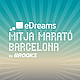 Barcelona Half Marathon badge